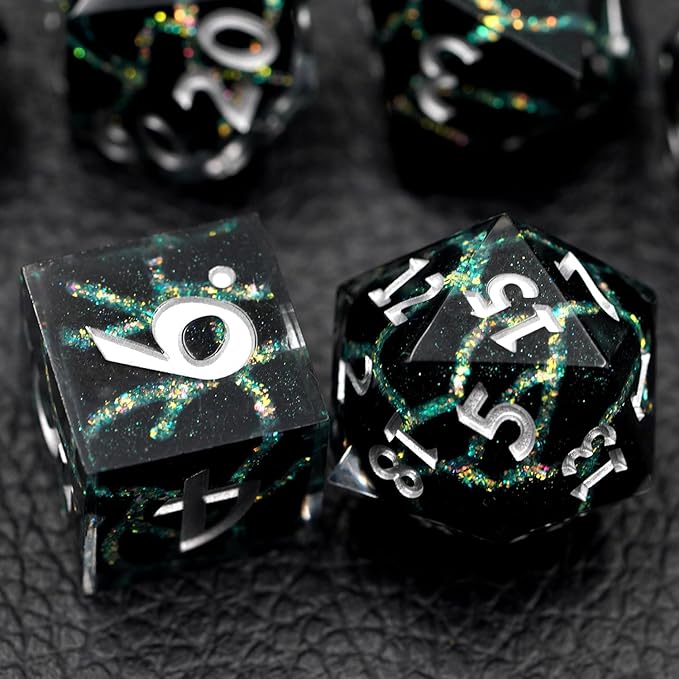 D&D Dice Set, Dungeons and Dragons Game Dice, DND Dice Gift Set for Role Playing Table Games