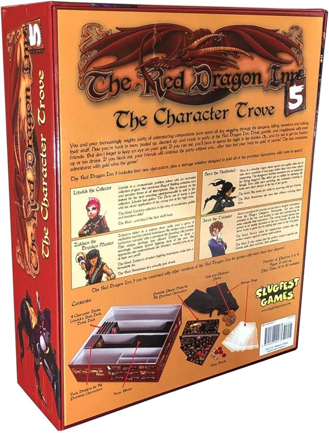 The Red Dragon Inn 5 Strategy Boxed Board Game Ages 13 & Up (SFG019)