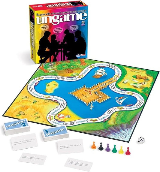 The Ungame - Non-competitive Communication Game – Encourages Emotional Connection, Communication, and Listening – For Families, Couples, and Groups – Great for Therapists, Teachers, and Counselors