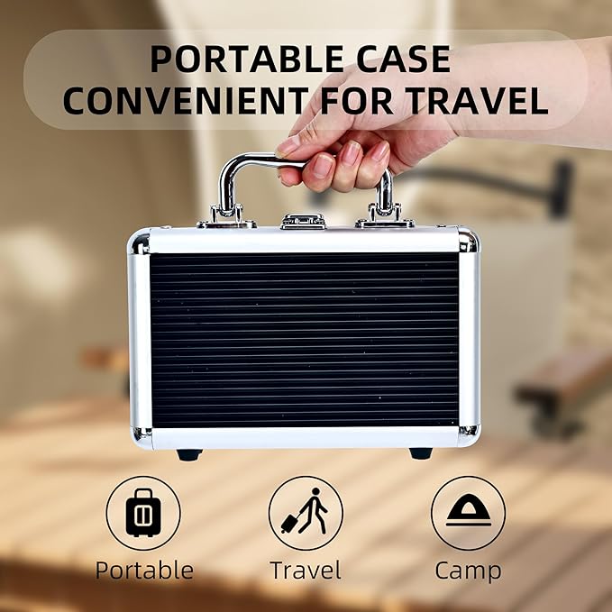 Dominos Set for Adults, Jumbo Size Black Dominoes for Classic Board Games, Double Six Jumbo Size Dominos Set 28 Tiles with Black Aluminum - Juegos de Mesa, Festival Present (2-4 Players)