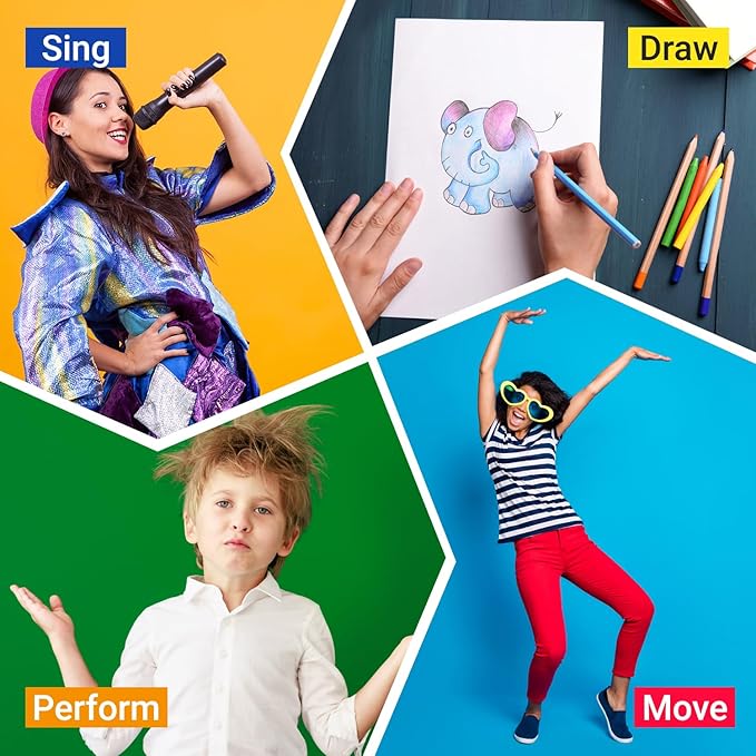 ThinkPsych Talent Jam - Hilarious Talent Show & Charades Game - Fun Family Games for Kids and Adults - Family Game Night for Teens