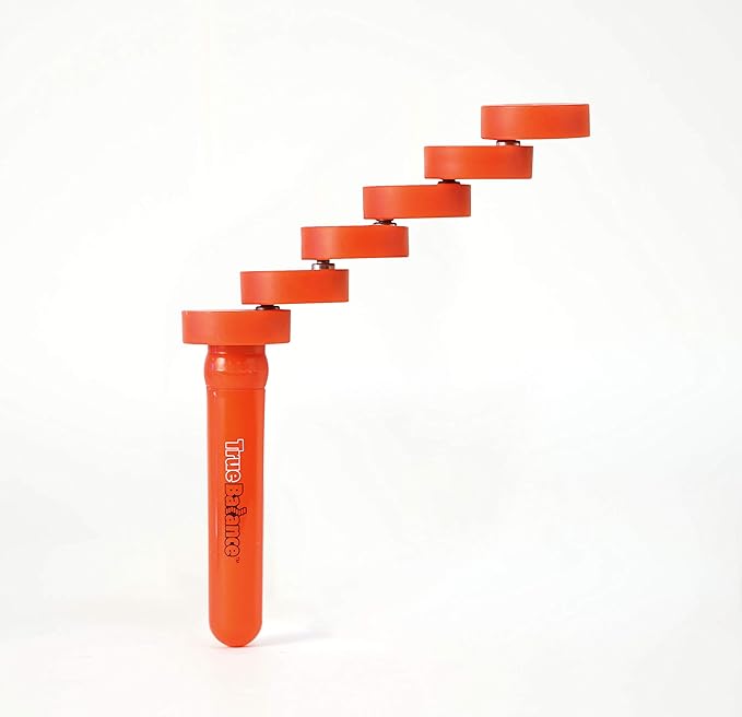 TrueBalance Coordination Game Balance Toy for Adults and Kids | Improves Fine Motor Skills (Mini Red)