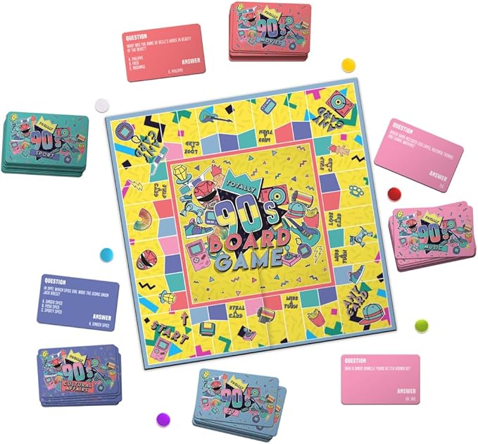 Totally 90's Family Board Game