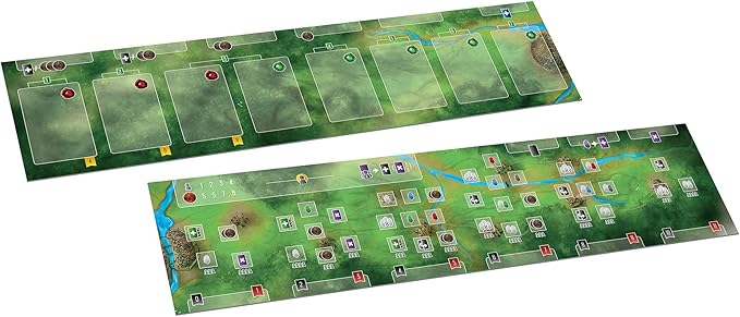 Paladins of The West Kingdom Strategy Board Game, 1-4 Players, Ages 12 and Up, 90-120 Min Play Time, Most Victory Points Win, Build Outposts, Fortifications, Commission Monks, & Confront Outsiders