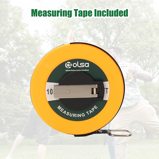 OLSA Kubb Outdoor Games Kubb Yard Games for Adults Family Viking Chess Lawn Game with Carrying Bag Giant Outdoor Toss Games for Backyard Beach Park Camping (Measuring Tape Included)