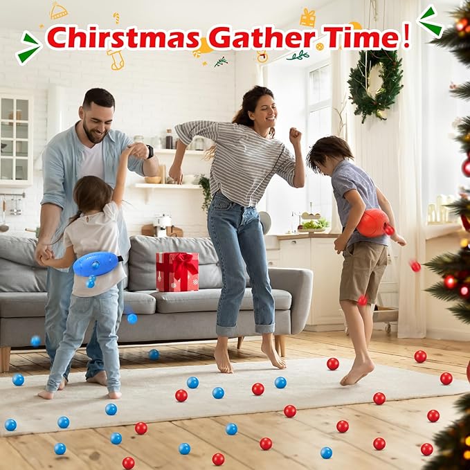 Skirfy Party Shaking Swing Balls Game Set for Kids Adults,Backyard Family Toy with 40 Balls, Birthday Easter Games Outdoors Indoors Bachelorette Party Games for Boys and Girls Age 5 6 7 8 9+