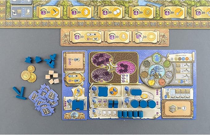 Terra Mystica: Big Box - Contains: Terra Mystica: Base Game, Fire & Ice Expansion, Merchants of The Seas Expansion by Automa Factory. Ages 14+, 1-5 Players, 30 Min Per Player