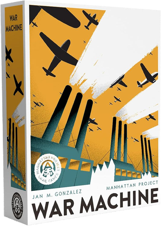 Grail Games Manhattan Project: Warmachine Board Game - Build, Deploy, and Conquer! Strategy Game for Kids & Adults, Ages 12+, 1-4 Players, 30-45 Min Playtime, Made by Grail Games