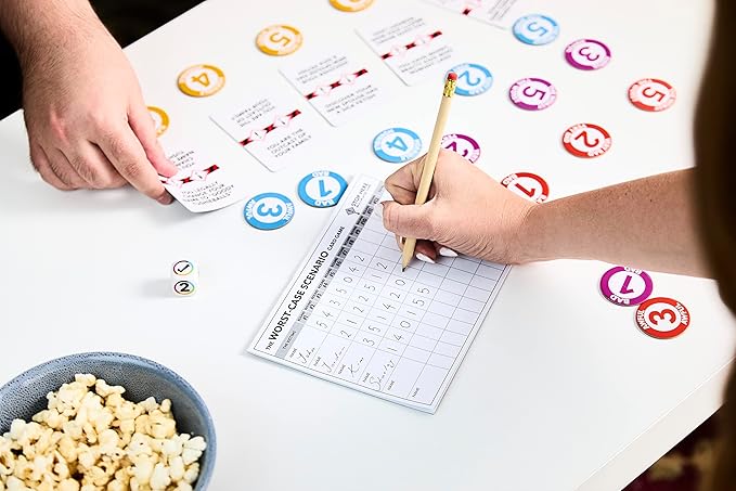 Moose games The Very Adult Worst-CASE Scenario Card Game - All New Party Game | 0% Trivia, 100% Humorous Fun, Black