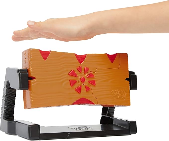 Break The Board Game - Interactive Fun for All - Includes 2-Piece Breakable Board & Stand | for Ages 6+ | 1-10 Players