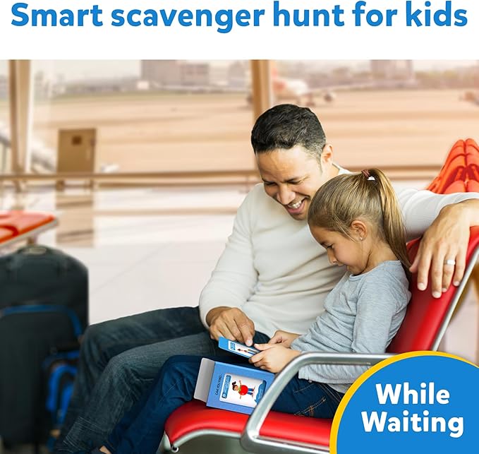 Skillmatics Scavenger Hunt Card Game - Found It for When You're Waiting, Travel & Learning Toy, Fun Family Game, Gifts for Girls, Boys, Kids Ages 4, 5, 6, 7