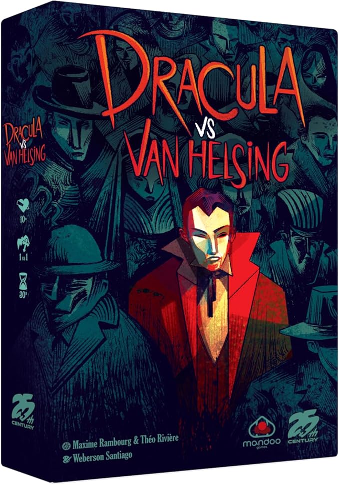 Dracula vs Van Helsing, Two Player Game, Save The Town from The Evil Count - 25th Century Games