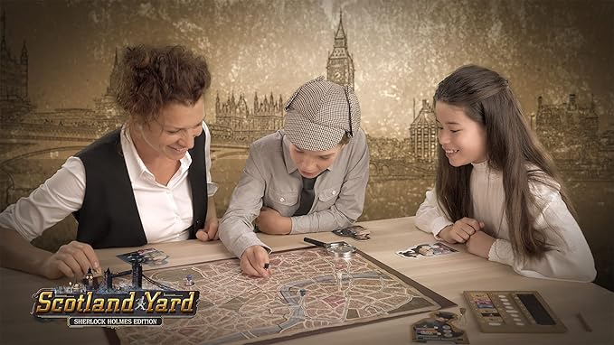 Ravensburger Scotland Yard Sherlock Holmes Edition - Strategy Game for Ages 8+ | Engaging Brain Teaser | Ideal for Family Game Night, Award-Winning Game
