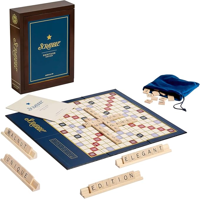 WS Game Company Scrabble Heritage Edition