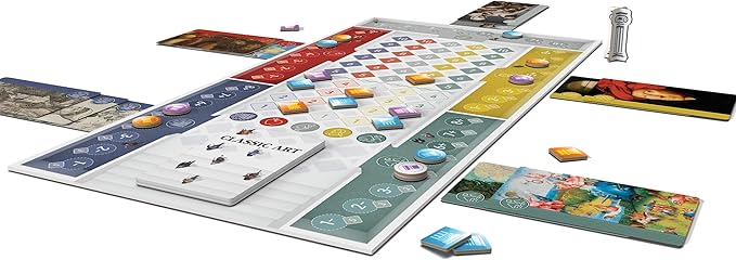 CMON Classic Art Board Game | Art Collection Strategy Game | A Competitive Game of Prediction | Great for Game Night with Adults | Ages 14+ | 2-5 Players | Average Playtime 30 Minutes | Made by CMON