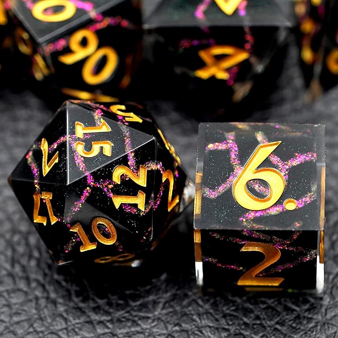 Dungeons and Dragons Game Dice,D&D Dice Set,DND Dice Gift Set for Role Playing Table Games