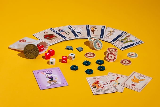 Deluxe Edition - Nuke Your Friends. 1-2 Hour Strategy Board Game for Adults and Family. Mensa Select Winner. Ages 14+. 2-5 Players.