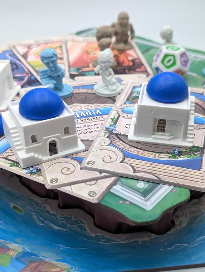 Santorini: Second Edition - an Elegant, Accessible Strategy Game Based in Greek Mythology | Ages 8+ | Plays in 20 Minutes