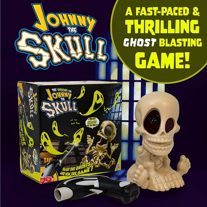 Fotorama Johnny The Skull, Blast The Ghosts for Fun and Adventure, for Kids and Family Indoor Game Play