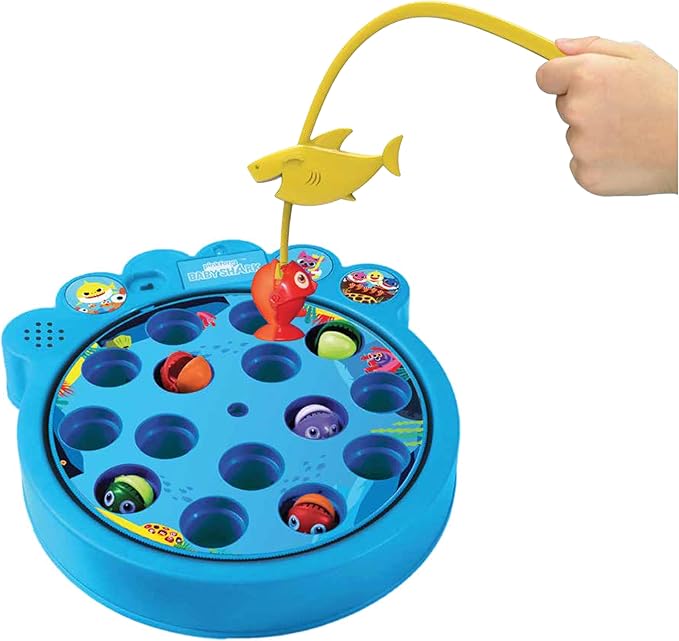 Spin Master Cardinal Games 6054916 Baby Shark Gone Fishing Game, Multi Colour, Ages 4+