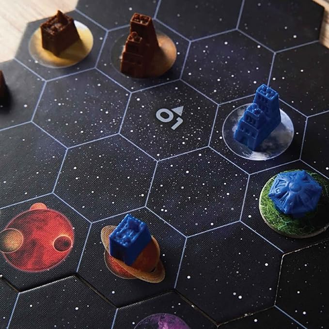 Gaia Project, Strategy Board Game, A Follow Up Game from Terra Mystica, Includes a Challenging Solo Mode, 1 to 4 Players, Ages 14 and Up