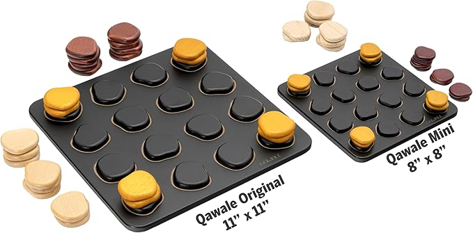 Qawale Mini| Travel Friendly Strategy Game | Fun for Family Game Night | Ages 8+ | 2 Players | 15 Minutes