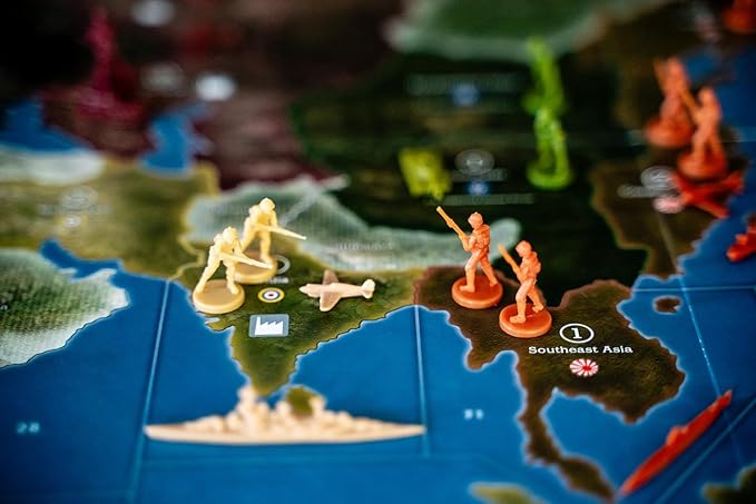 Renegade Game Studios Axis & Allies: 1941 - A WWII Strategy Board Game, Renegade Game Studios, Epic War Game Set in 1941, Struggle for Supremacy, Ages 12+, 2-5 Players, 1-3 Hour Playing Time