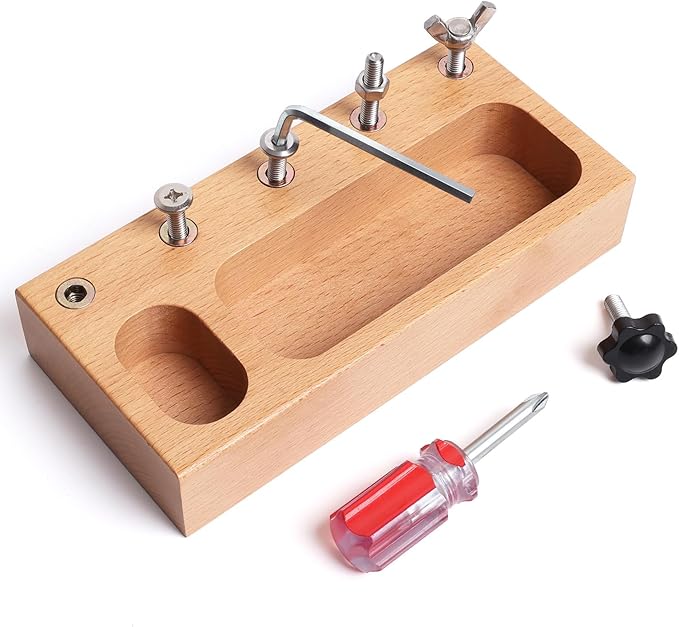 Kids Screwdriver Toy Set, Busy Board Sensory Toys for Toddlers, Kids Tools Set Preschool Learning Activities, Fine Motor Skills Toys for 3 4 5 Year Old, Sensory Toys for Kids with Autism