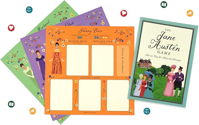 The Jane Austen Game: an immersive boardgame – Play as Your Favorite Austen Heroine!
