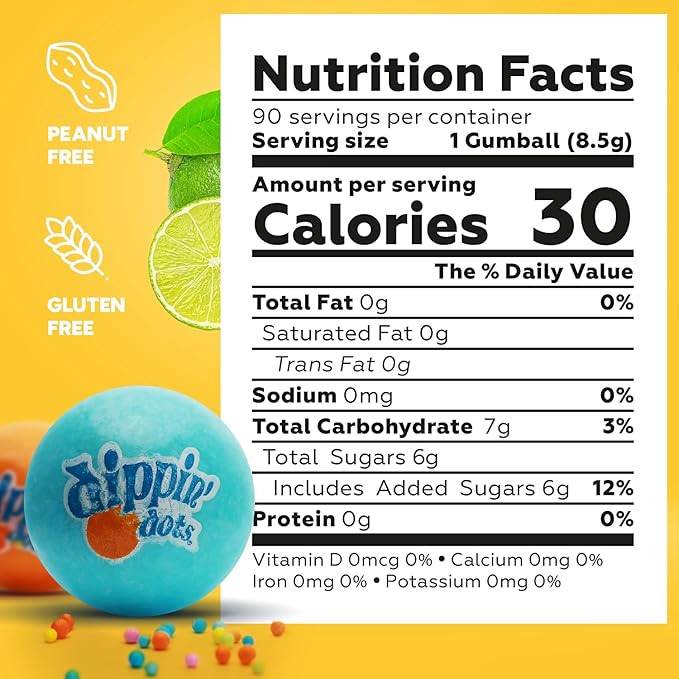 Gumballs for Gumball Machine - 1 Inch Candy Filled Gumballs - 1.7 Lb Gumball Machine Refills - 85 Pcs Candy Filled Large Gumballs Bulk - Bubble Gum Refill for Machine - Bulk Gum for Kids