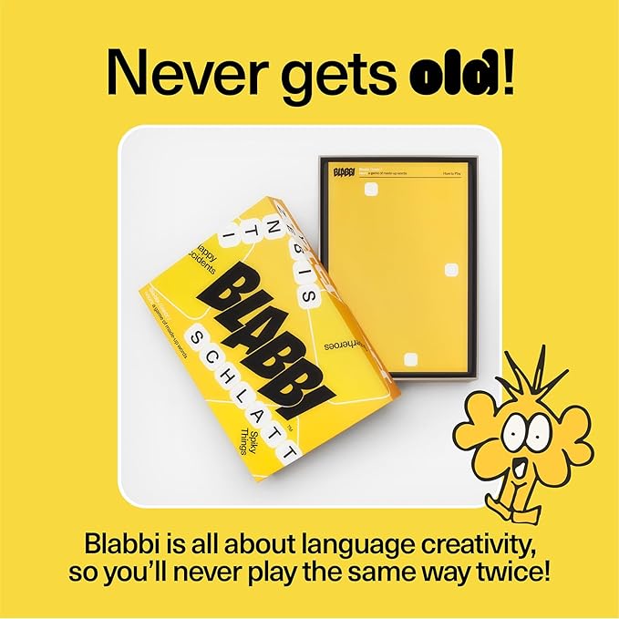 The Game of Made-Up Words. Viral Funny Party Word Board Game for Adults, Teens, and Kids 14+. Easy to Learn (Base Edition)