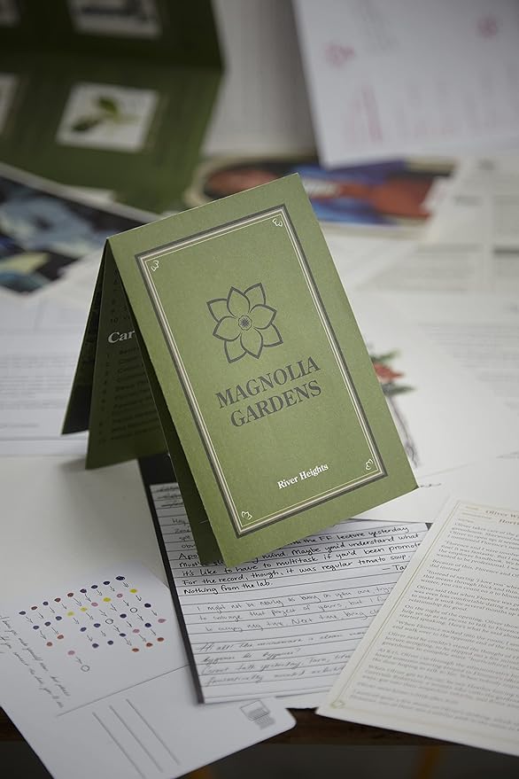 Hunt A Killer Nancy Drew - Mystery at Magnolia Gardens, Immersive Murder Mystery Game, Examine Evidence, Eliminate Suspects, Catch the Culprit, For Aspiring Detectives, Game Night, AMZ Exclusive