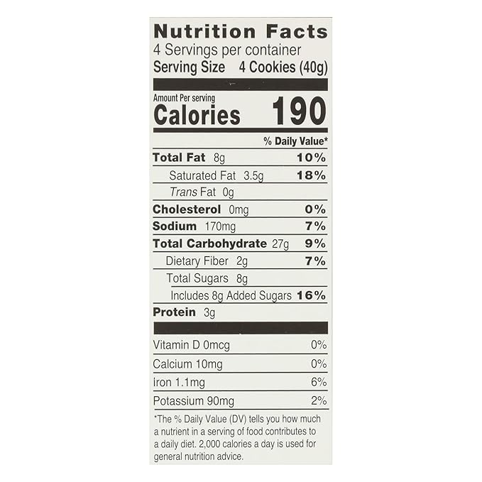 Nairn's Gluten-Free Chocolate Chip Oat Grahams - Healthy, Tasty and Safe for Celiacs. Perfect On-the Go Snack. High Fiber, No Artificial Colors, Flavors, or Preservatives, 5.64oz