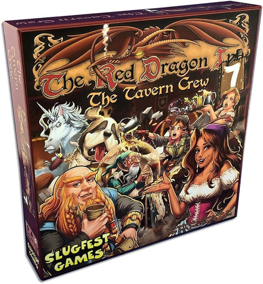 The Red Dragon Inn 7: The Tavern Crew Strategy Boxed Board Game Ages 13 & Up