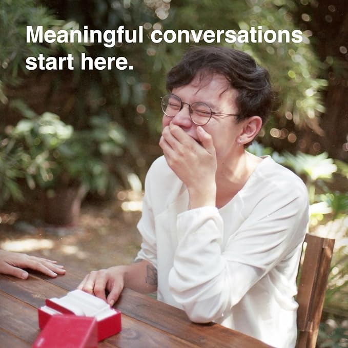 WE'RE NOT REALLY STRANGERS Card Game - 150 Conversation Cards for Adults, Teens, Couples, and Strangers - Icebreaker Questions for Game Night, Date Night, & Parties, Ages 15+, 2-6 Players