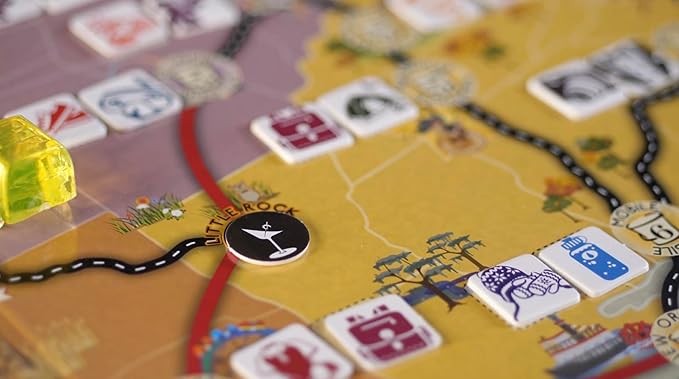 | New Strategy and Adventure Board Game for Families and Friends | 3-5 Players | Ages 10+ | 45-60 Minutes Playtime | Great for Competitive Board Gamers