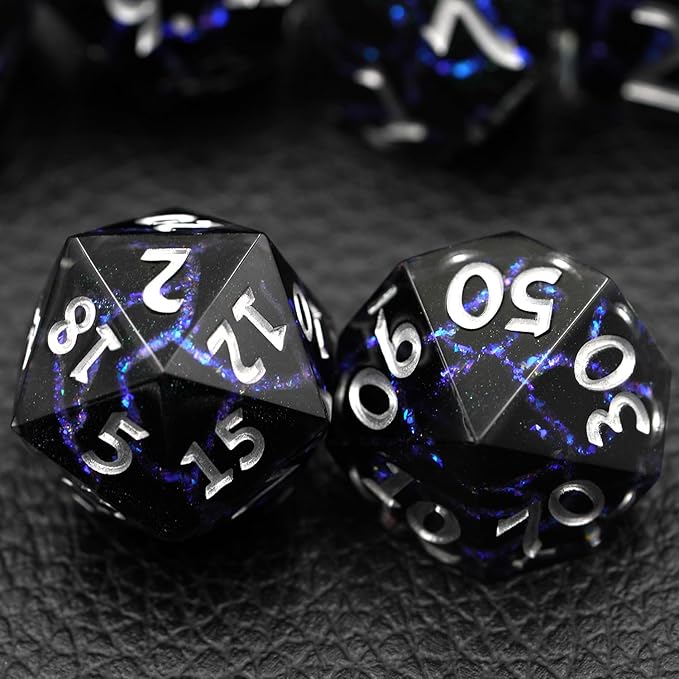 D&D Dice Set, Dungeons and Dragons Game Dice,DND Dice Gift Set for Role Playing Table Games