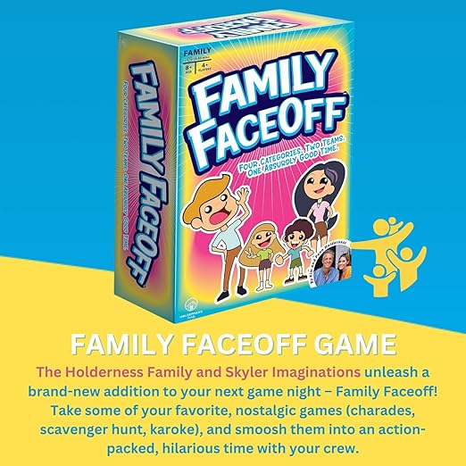 Family Faceoff | Fun Active Game Meant to Get You Moving with The Holderness Family - Best to Play with Family During Rainy Day