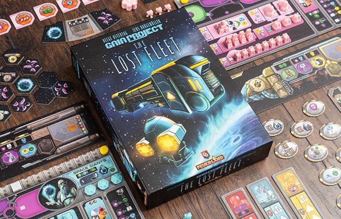 Gaia Project, The Lost Fleet Expansion, Strategy Board Game, 1 to 4 Players with a Challenging Solo Mode, Ages 14 and Up