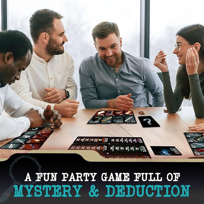 Deception: Murder in Hong Kong Board Game - Social Deduction, 4-12 Players