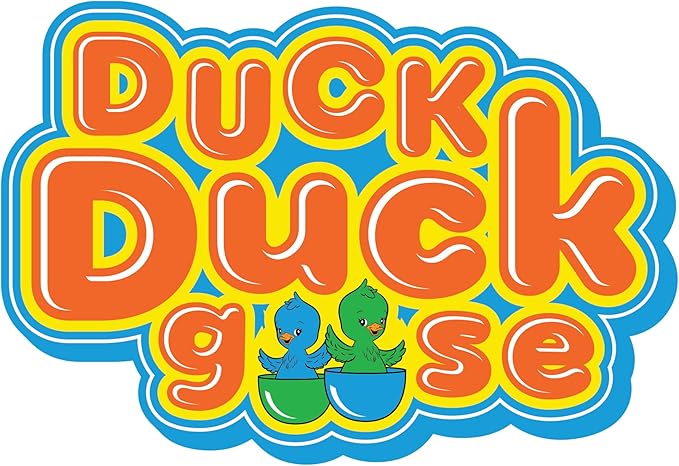 MUKIKIM Duck Duck Goose - Color Sorting & Shape Stacking Board Game Challenge. Educational & Fine Motor Skills Learning Fun for Ages 3+, Toddlers & Preschoolers! No Batteries Required