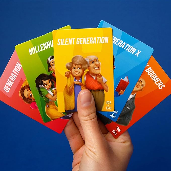 QUOKKA OK Boomer Family Game - Volume II - Board Games for Family Night - Trivia Card Games for Adults & Families Volume ll - Fun Party Millennials vs Boomers Game for All Ages 15+