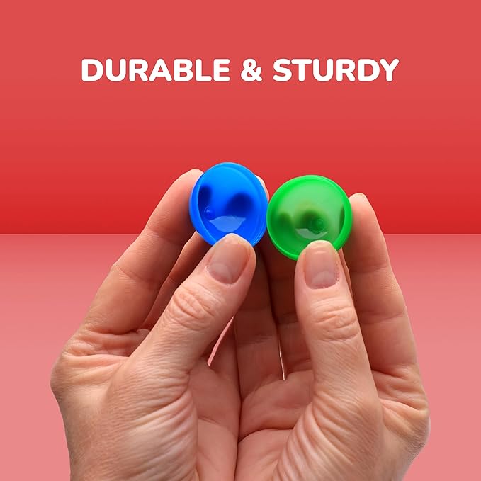 Capsule Vending Machine Colored Round Capsules Empty 250 pcs 1.26 inch - Gumball Machine Capsules Bulk Party Favor Containers - Easter Basket Stuffers Gifts Pinata Stuffers DIY Craft Supplies