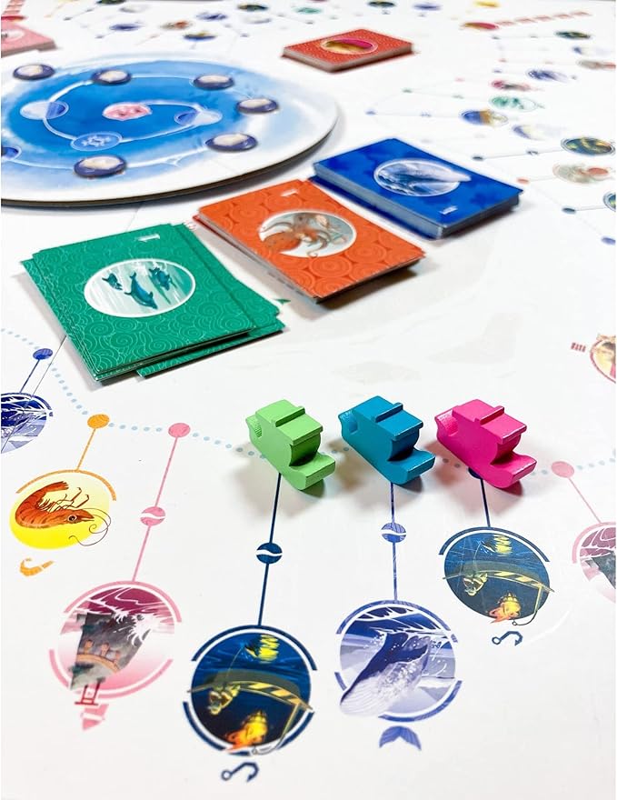 Namiji: Tokaido Universe Strategy Board Game for 2-5 Players Ages 8+, 45 Min Playtime by Funforge