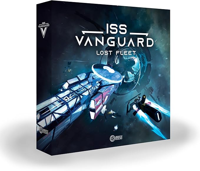 ISS Vanguard: Lost Fleet Board Game Expansion - Exclusive Add-Ons, Varied Missions & Challenges! Cooperative Sci-Fi Adventure Game, Ages 14+, 1-4 Players, 90-120 Min Playtime, Made by Awaken Realms