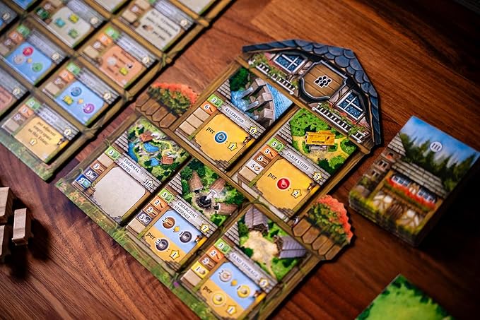 Black Forest - Resource Management Card Based Board Game, 1-4 Players, Ages 14+, 90 Minutes