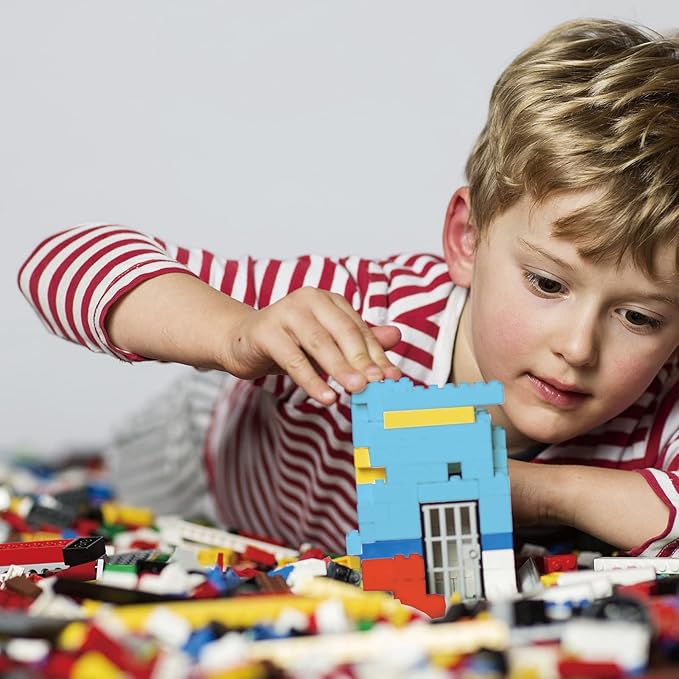 1500 Pieces Building Bricks, Classic Bulk Small Blocks, Classic Bricks Set Basic Building Blocks Compatible with All Major Brands