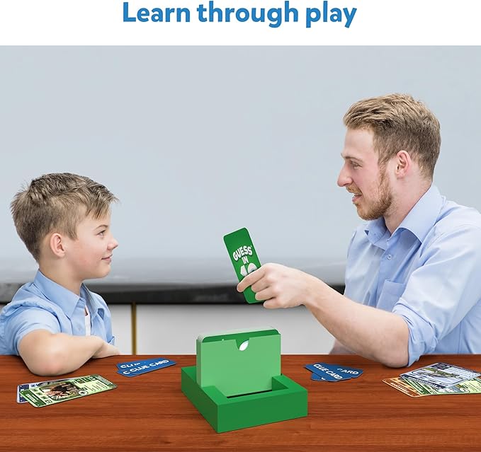 Skillmatics Guess in 10 Dinosaurs, Perfect for Boys, Girls, Kids, and Families Who Love Card Games, Toys, Travel Games, Gifts for Ages 8, 9, 10 & Up