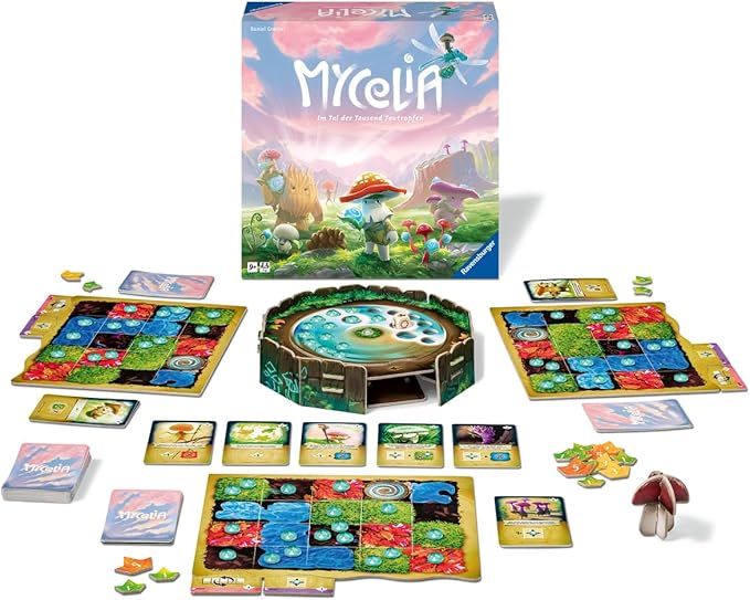Ravensburger Mycelia Deck-Building Game - Enthralling Puzzle for Mind Teaser Enthusiasts | Ideal Gift for Kids, Teens, and Adults | Magical Mushroom Theme | Great for Solo and Group Play