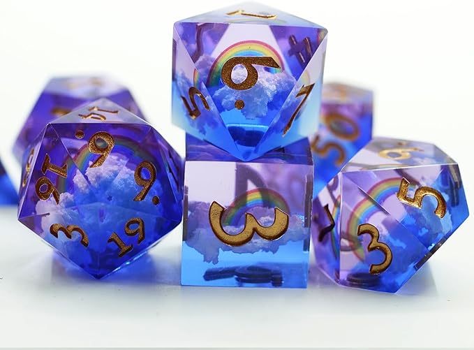 Dungeons and Dragons Game Dice,D&D Dice Set,DND Dice Gift Set for Role Playing Table Games